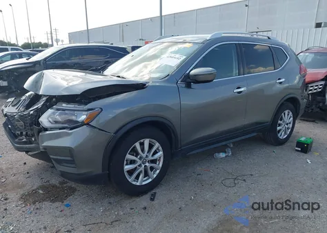 2020 Nissan Rogue Sv Fwd from USA, damaged, VIN KNMAT2MT5LP523344